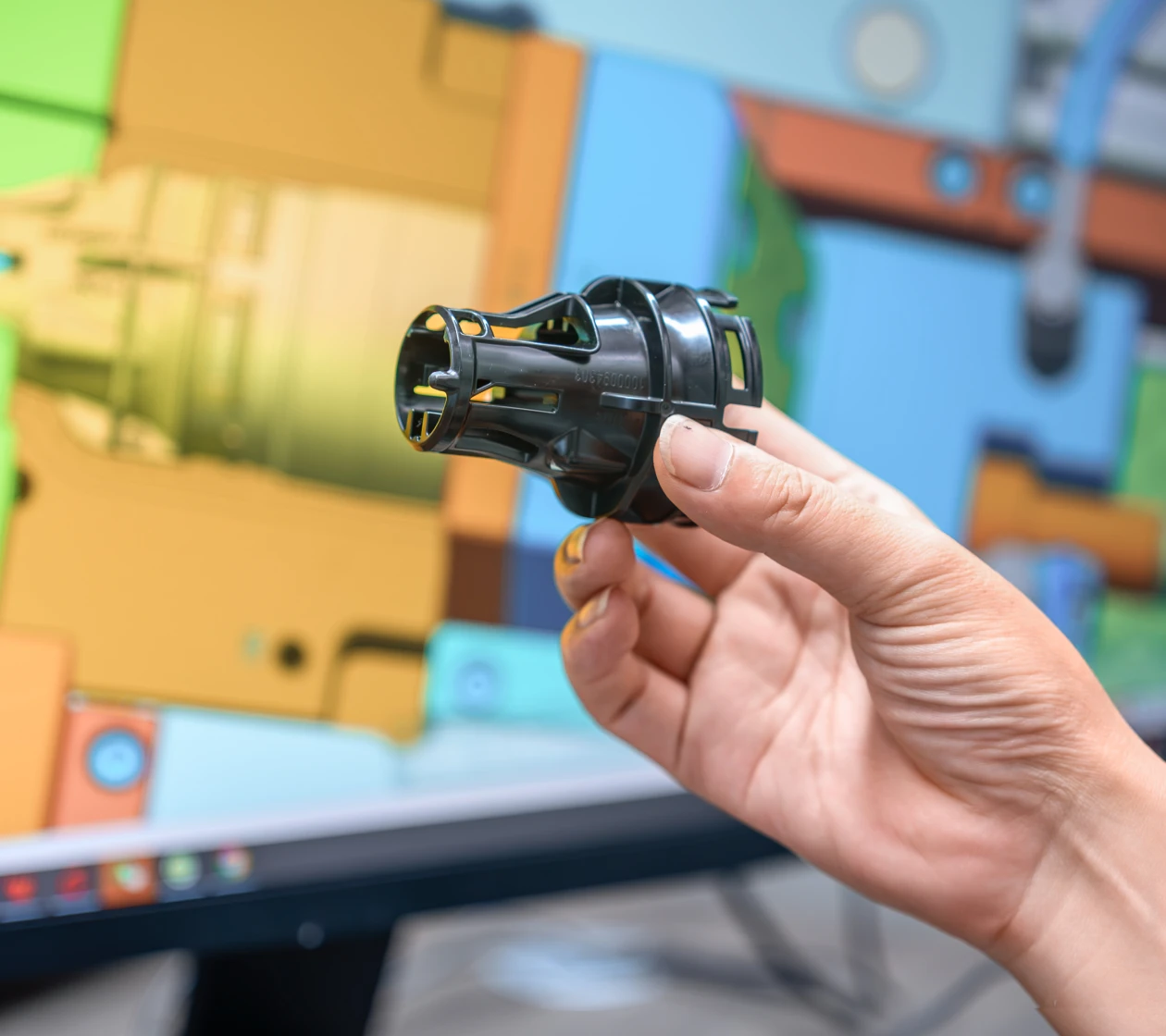 Mold design and plastic parts